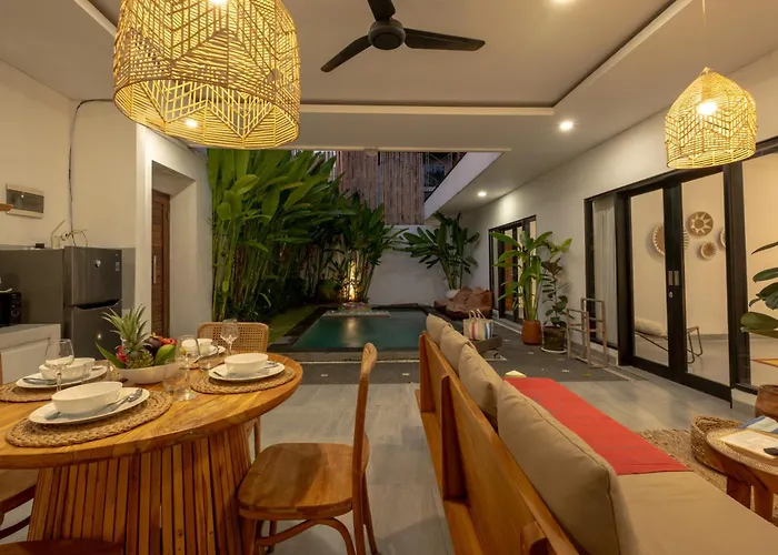 Agate - 5min To - 1min To Shops & Restaurants Villa Canggu (Bali)
