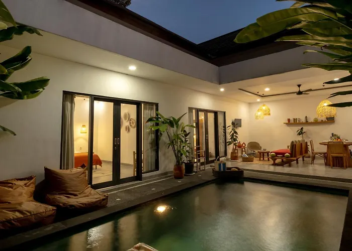 Agate - 5min To - 1min To Shops & Restaurants Villa Canggu